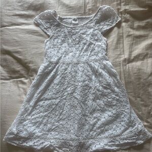 Abercrombie Kids White Eyelet Dress